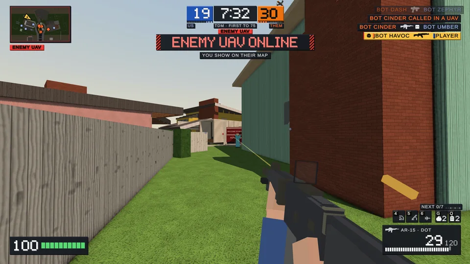 ENEMY UAV ONLINE down a Nuketown side alley